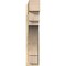 Ekena Millwork Merced Block Rough Sawn Outlooker, Douglas Fir, 8"W x 32"D x 38"H OUT08X32X38MRC05RDF - alternate 2